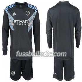 Fußballtrikots New York City FC Kinder Auswärts Trikotsatz 2018-2019 Langarm